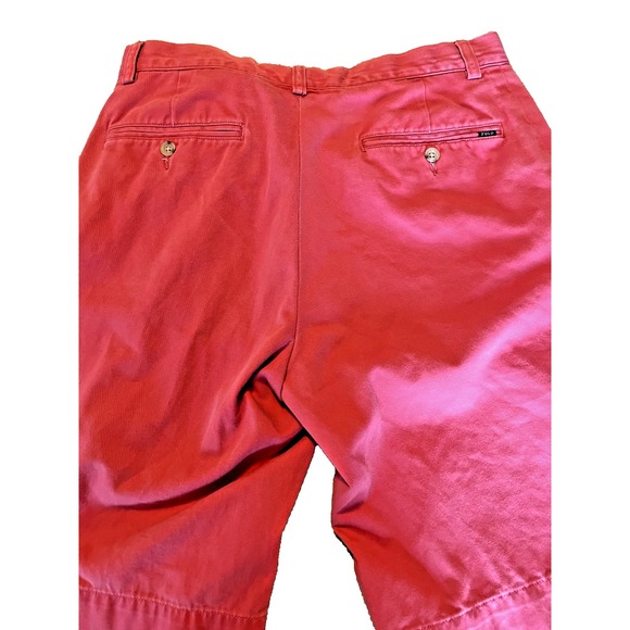 Polo‎ Ralph Lauren Men's Relaxed Fit 10" Shorts - Size 29 - Pale Red - Picture 3 of 5